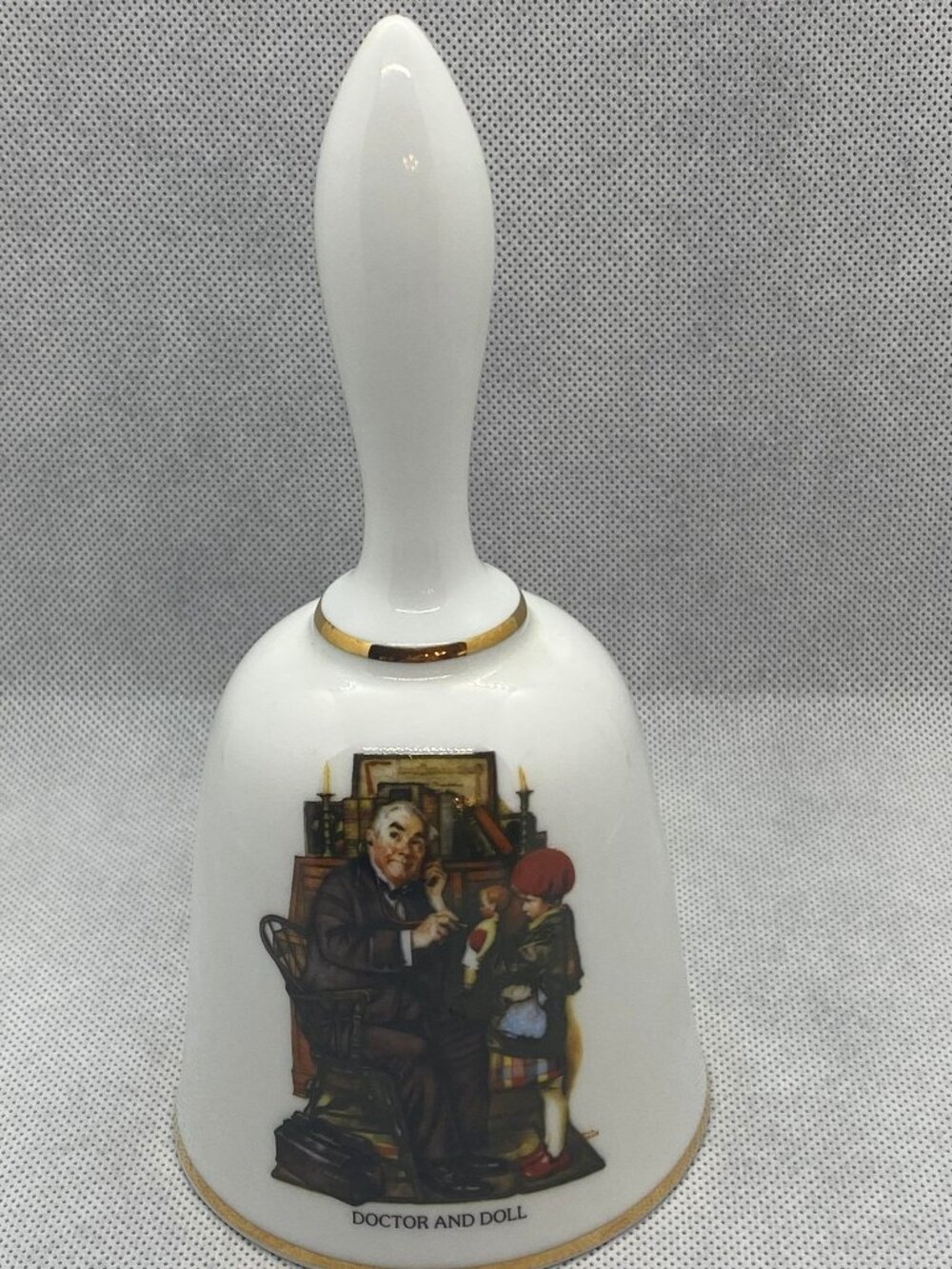 Norman Rockwell Bell “Doctor n Doll”